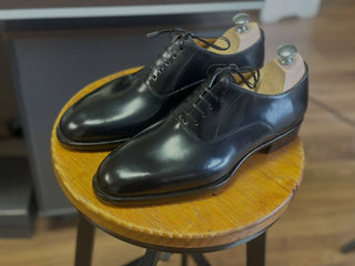 MONARCH 11 - BLACK CLASSIC LEATHER OXFORDS