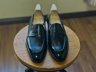 NICK - BLACK PENNY LOAFER