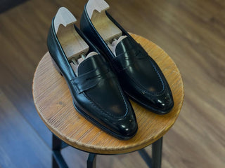 NICK - BLACK PENNY LOAFER