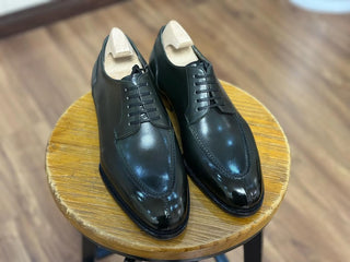 ASHTON FIDDLEBACK | BLACK SPLIT TOE DERBY