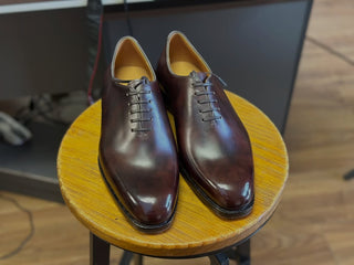 LEGACY 10 - BROWN PATINA WHOLE CUT OXFORDS
