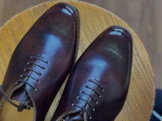 LEGACY 10 - BROWN PATINA WHOLE CUT OXFORDS