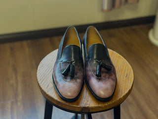 JESSE - GALAXY PATINA TASSEL LOAFER