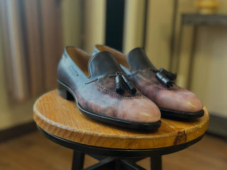 JESSE - GALAXY PATINA TASSEL LOAFER