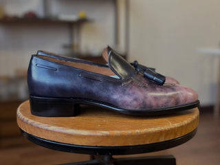 JESSE - GALAXY PATINA TASSEL LOAFER