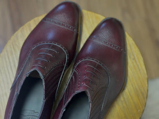 XOLO FIDDLEBACK | BURGUNDY LAZYMAN OXFORDS