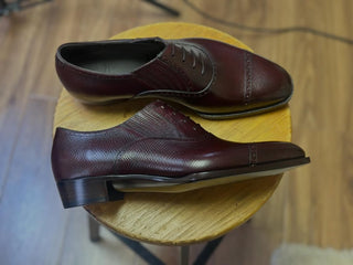 XOLO FIDDLEBACK | BURGUNDY LAZYMAN OXFORDS