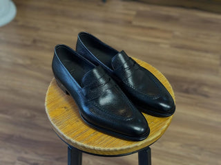 DUSTIN - BLACK PENNY LOAFER