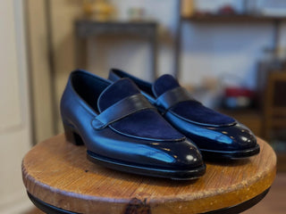 BRYAN FIDDLEBACK | BLACK LEATHER PENNY LOAFER