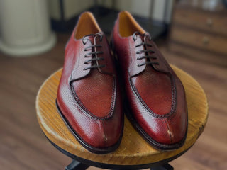 GRANT - TAN LEATHER SPLIT TOE DERBY