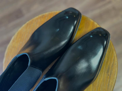 Aidan - BLACK ANKLE BOOTS