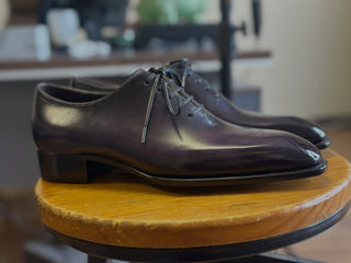 TITAN 09 - PURPLE PATINA WHOLE CUT OXFORDS