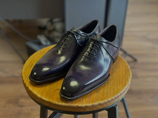 TITAN 09 - PURPLE PATINA WHOLE CUT OXFORDS
