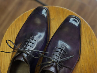 TITAN 09 - PURPLE PATINA WHOLE CUT OXFORDS