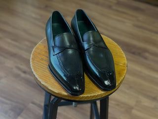 JEFFREY FIDDLEBACK | DEEP GREEN PENNY LOAFER