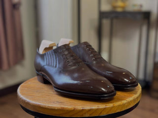 ANDY FIDDLEBACK | BROWN LEATHER LACEUPS