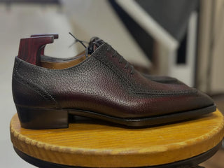 DANIEL FIDDLEBACK | BURGUNDY LEATHER LACE UPS