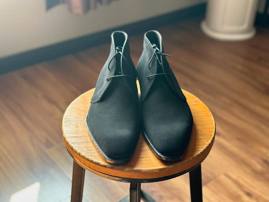 David - BLACK CHUKKA BOOTS