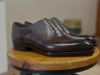 EDWARD -BROWN LACE UPS