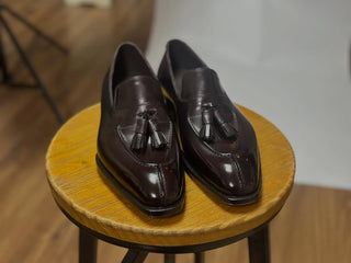 EDDARD FIDDLEBACK | BROWN TASSEL LOAFER