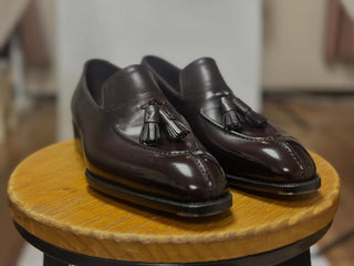EDDARD FIDDLEBACK | BROWN TASSEL LOAFER