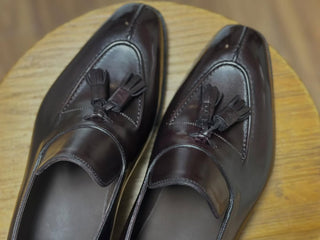 EDDARD FIDDLEBACK | BROWN TASSEL LOAFER