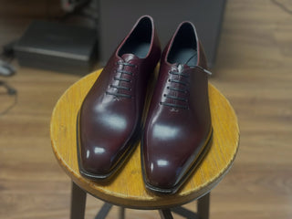 DARK BURGUNDY WHOLE CUT OXFORDS