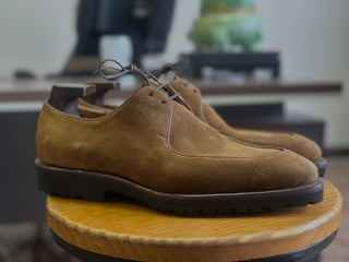 SNUFF SUEDE TWO EYES DERBY