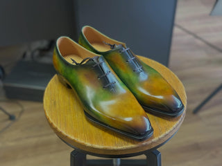 LUMINO FIDDLEBACK | PATINA WHOLE CUT LACEUPS