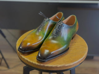 LUMINO FIDDLEBACK | PATINA WHOLE CUT LACEUPS