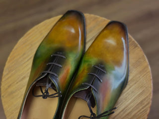 LUMINO FIDDLEBACK | PATINA WHOLE CUT LACEUPS