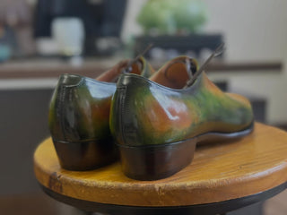 LUMINO FIDDLEBACK | PATINA WHOLE CUT LACEUPS