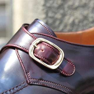ALEC FIDDLEBACK | RED BROWN SINGLE MONK
