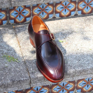 ALEC FIDDLEBACK | RED BROWN SINGLE MONK
