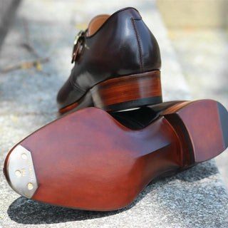 ALEC FIDDLEBACK | RED BROWN SINGLE MONK