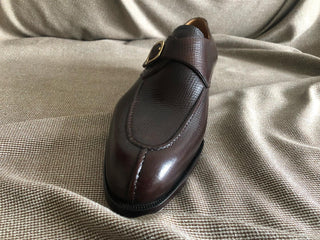 CAMILO - RED BROWN SPLIT TOE SINGLE MONK