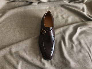 CAMILO - RED BROWN SPLIT TOE SINGLE MONK