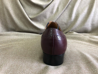 BENSON FIDDLEBACK | BURGUNDY LEATHER LACEUPS