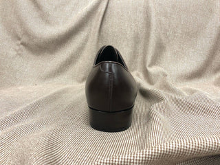 BASTIAN - DARK BROWN LEATHER DERBY LACEUPS