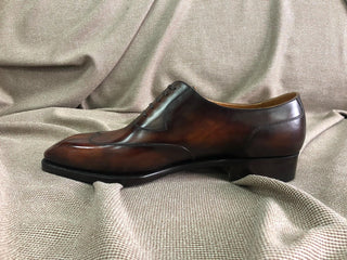 BARNABY - BURGUNDY WINGTIP OXFORD LACEUPS