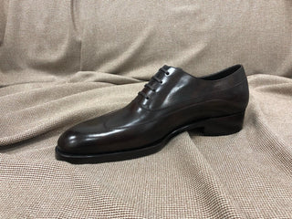 ATTICUS - DARK BROWN WINGTIP OXFORD LACEUPS
