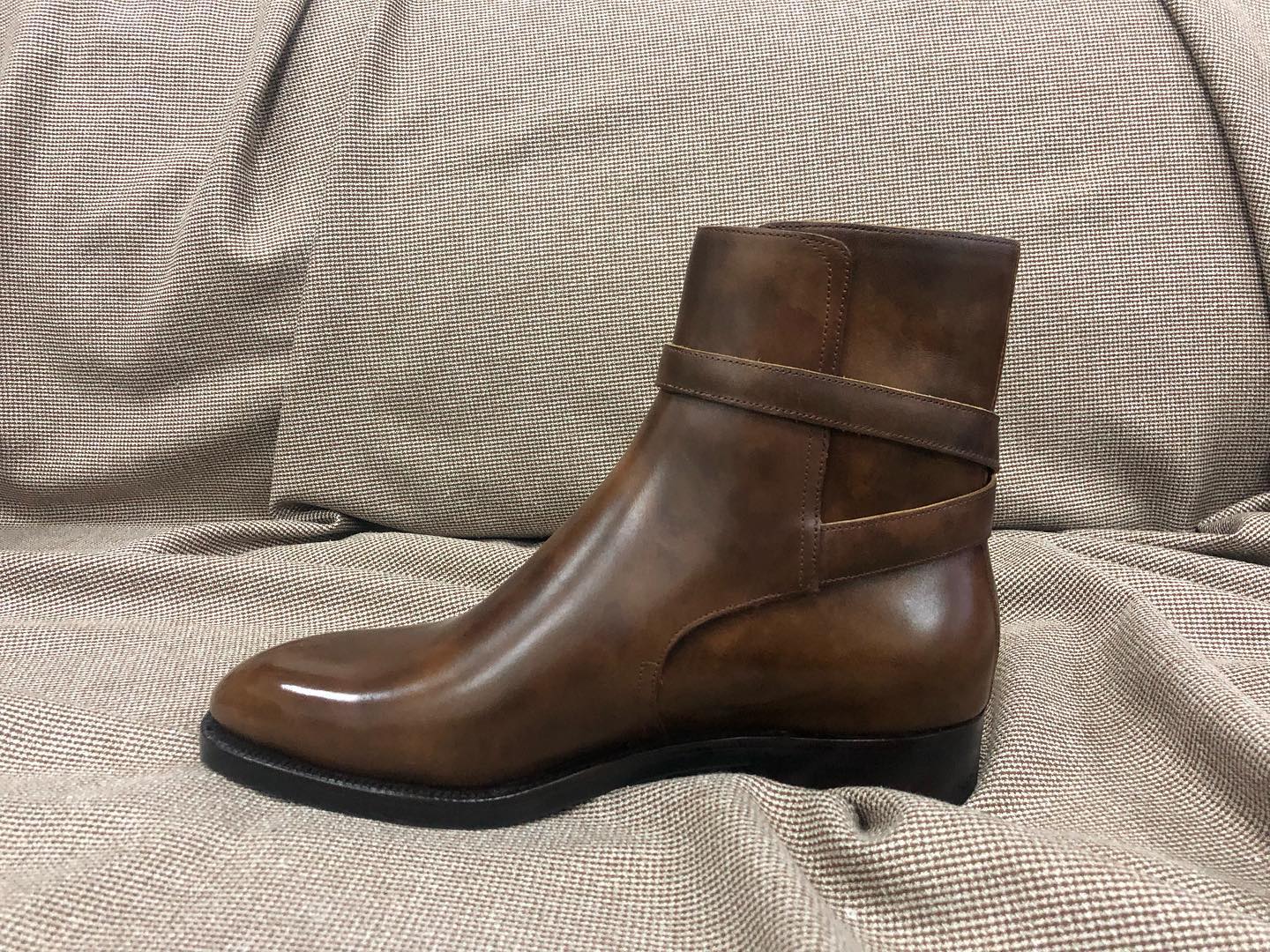 ARVIN - LIGHT BROWN JODHPUR BOOTS