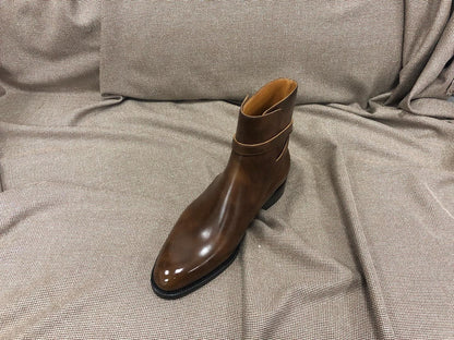 ARVIN - LIGHT BROWN JODHPUR BOOTS