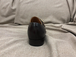ARMAN - BROWN LEATHER SPLIT TOE SINGLE MONK