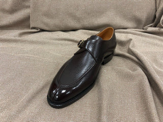 ARMAN - BROWN LEATHER SPLIT TOE SINGLE MONK