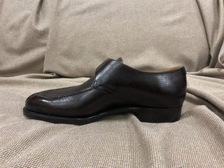 ARMAN - BROWN LEATHER SPLIT TOE SINGLE MONK