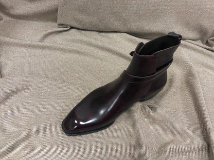 ARLO - BROWN LEATHER JODHPUR BOOTS