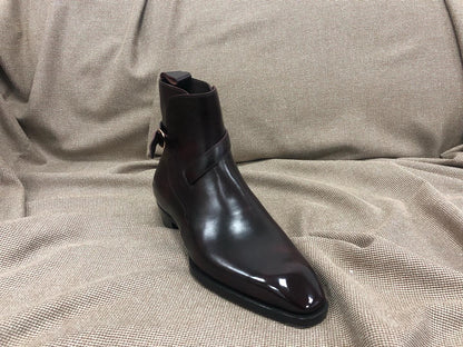 ARLO - BROWN LEATHER JODHPUR BOOTS