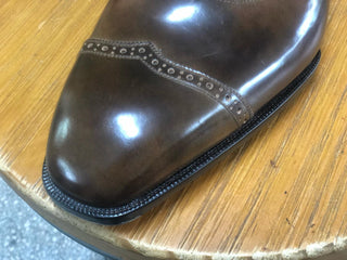 WALLACE FIDDLEBACK | BROWN OXFORD LACEUPS