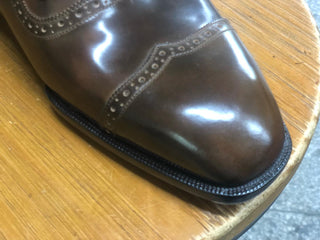 WALLACE FIDDLEBACK | BROWN OXFORD LACEUPS